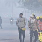 Cold conditions persist in city; air quality very poor
