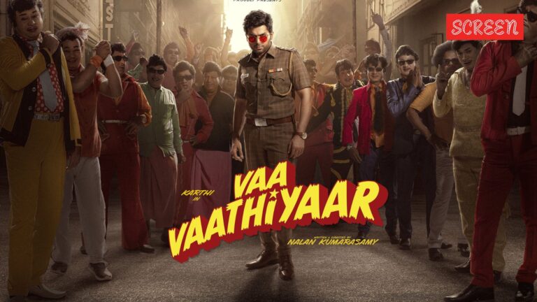 Vaa Vaathiyaar box office day 1: Karthi’s Pongal release opens to lukewarm Rs 1.5 cr amid competition from Prabhas and Chiranjeevi’s films