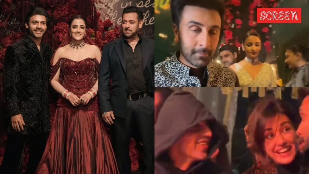 Nupur Sanon-Stebin Ben Mumbai wedding reception: Salman Khan, Ranbir Kapoor-Alia Bhatt attend; Disha Patani and rumoured boyfriend Talwinder in spotlight