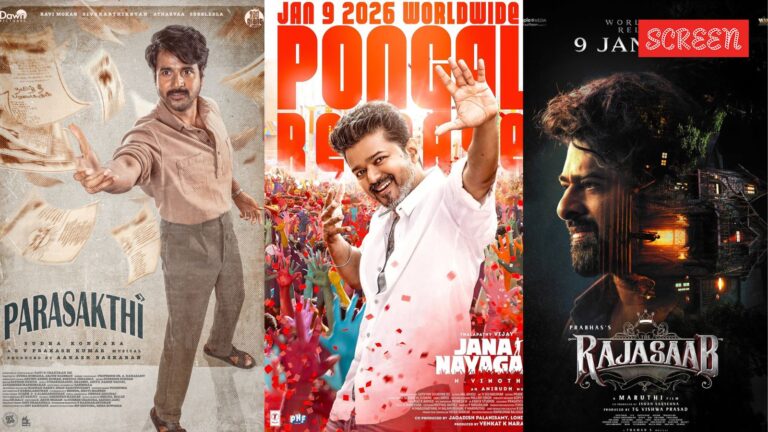 The Raja Saab, Parasakthi, Jana Nayagan: On Sankranti 2026, nearly Rs 1300 cr at stake as South cinema rethinks festive box office playbook