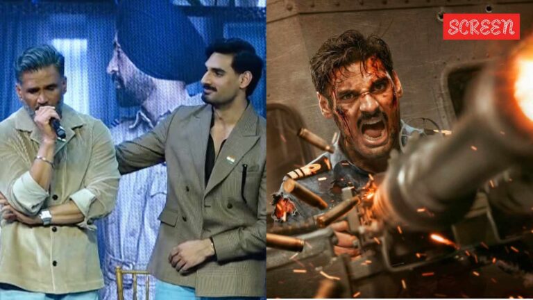 Suniel Shetty warns he ‘won’t let go’ if someone takes potshots at son Ahan Shetty: ‘I’m honest and fearless’