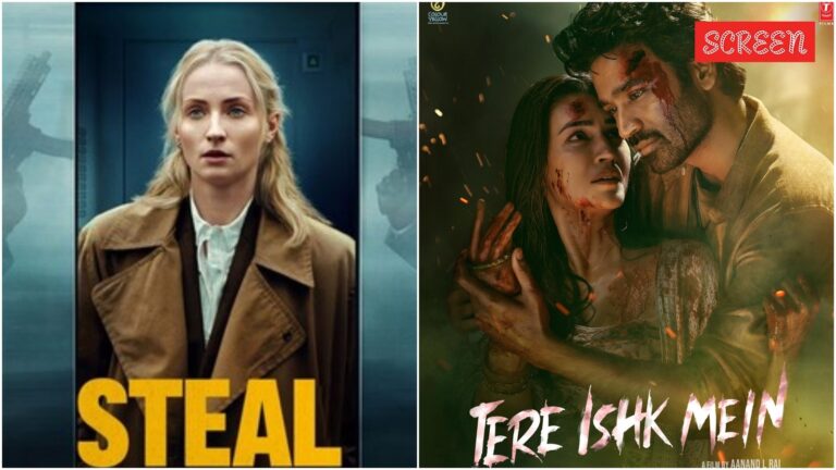 OTT Releases This Week: Sophie Turner-led heist thriller Steal & Dhanush-starrer Tere Ishq Mein