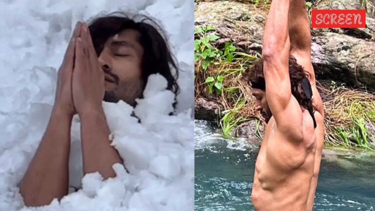 Vidyut Jammwal buries himself in snow, climbs trees in the wild; fans call him a ‘legend’