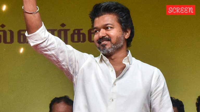 Vijay says he won’t ‘succumb to pressure or commit corruption’ at TVK event; unveils party symbol