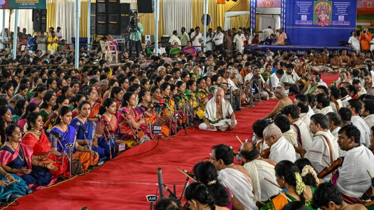 Musicians pay homage to saint-composer Thyagaraja at Thiruvaiyaru