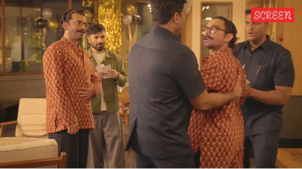 Aamir Khan thrown out of his own office after guards mistake him for Sunil Grover in hilarious clip. Watch