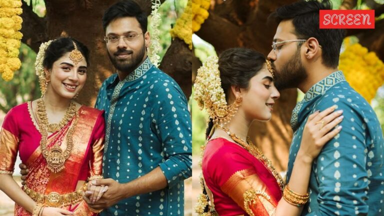 Anupamaa’s Raahi aka Adrija Roy gets engaged to boyfriend Vignuesh Iyer in dreamy South Indian ceremony. See pics