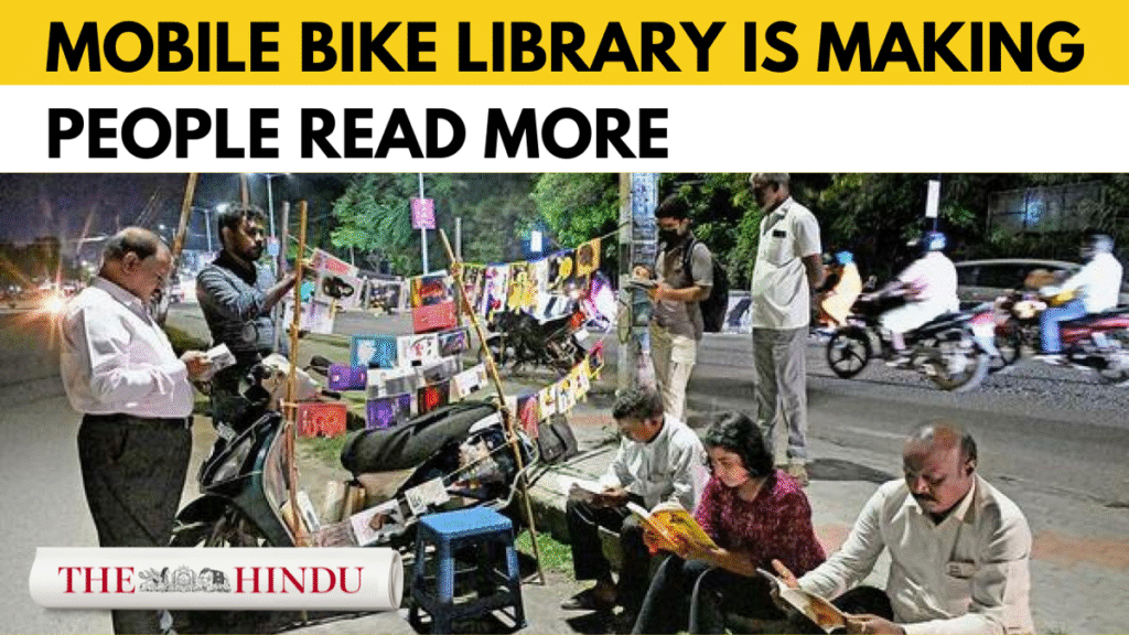 Watch: Pop-up bike library in Thoothukudi is getting people to read more