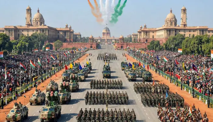 India Celebrates 77th Republic Day