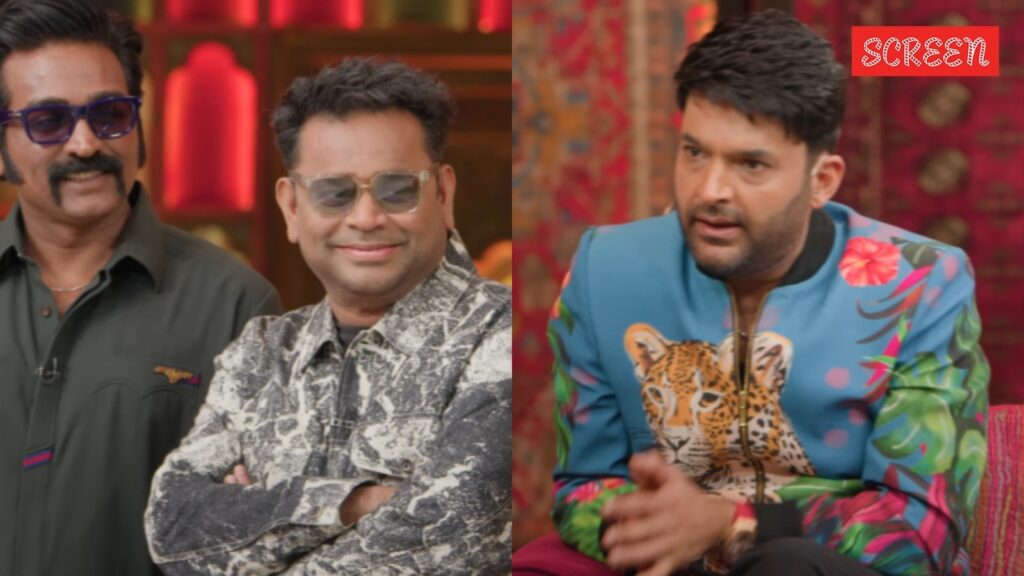 AR Rahman makes his first appearance after communal comment row on Kapil Sharma’s show; comedian makes composer swear to speak more than one word. Watch