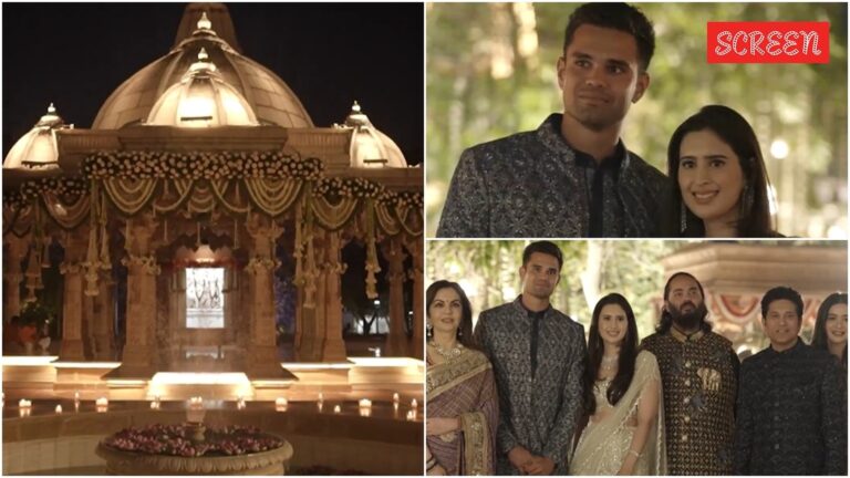 Inside Arjun Tendulkar-Saaniya Chandhok’s pre-wedding celebrations: Ambanis host the couple in Jamnagar. Watch