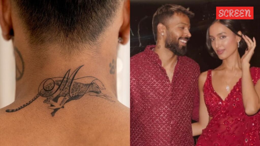 Hardik Pandya celebrates Valentine’s Day with a tattoo of girlfriend Mahieka Sharma’s initial: ‘They described themselves as partners’