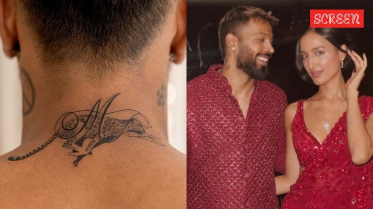Hardik Pandya celebrates Valentine’s Day with a tattoo of girlfriend Mahieka Sharma’s initial: ‘They described themselves as partners’