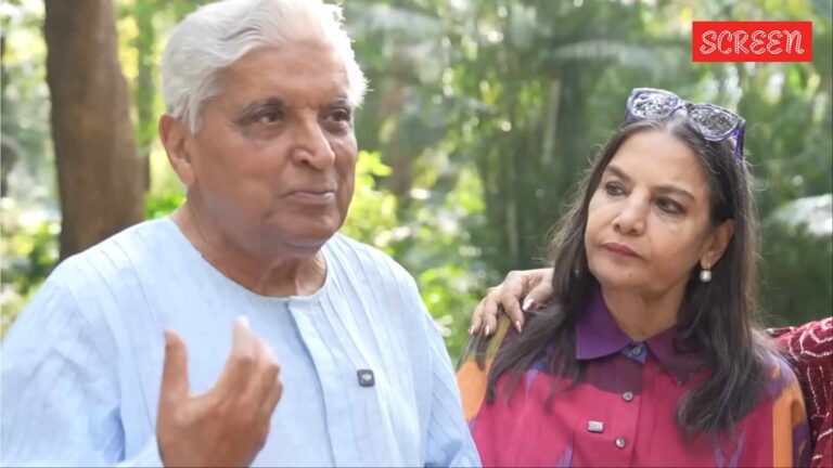 Javed Akhtar recalls sleeping on footpaths as he gives tour of luxury Khandala mansion; Shabana Azmi reveals their ‘daily fights’ over its scale