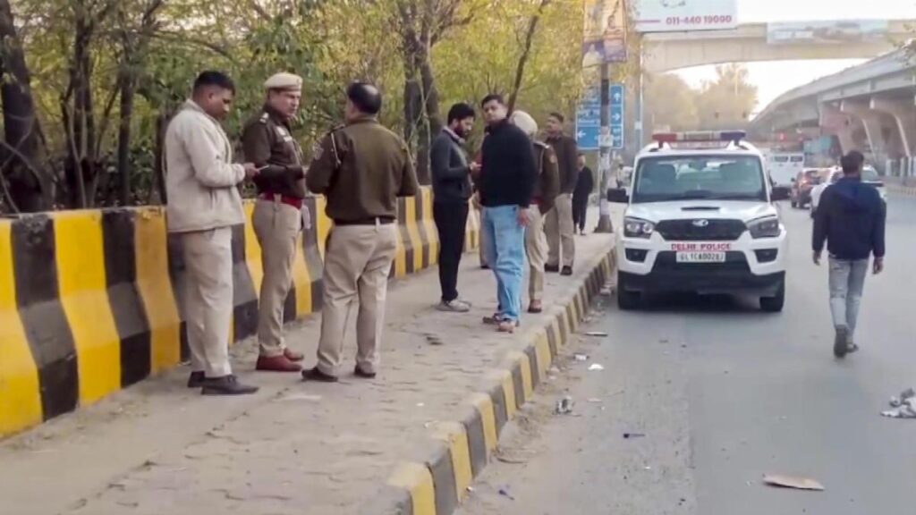 Three found dead inside car near Delhi flyover; probe on