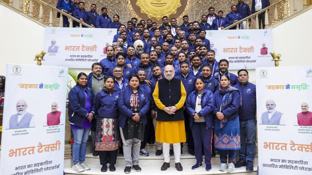 Bharat Taxi will guarantee minimum base rate per kilometre for all drivers: Amit Shah