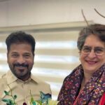 Telangana CM gets a pat from Priyanka Gandhi for Municipal Poll victory