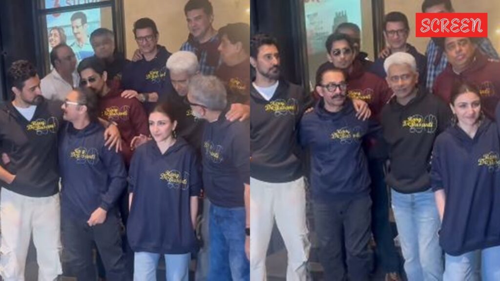 Rang De Basanti team reunites for special screening as film celebrates 20 years; Soha Ali Khan says ‘few were missed’ as R Madhavan gives it a miss