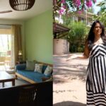 Inside Sameera Reddy’s Goa bungalow: Vintage car, lush garden with cashew trees and a terrace with sunset view