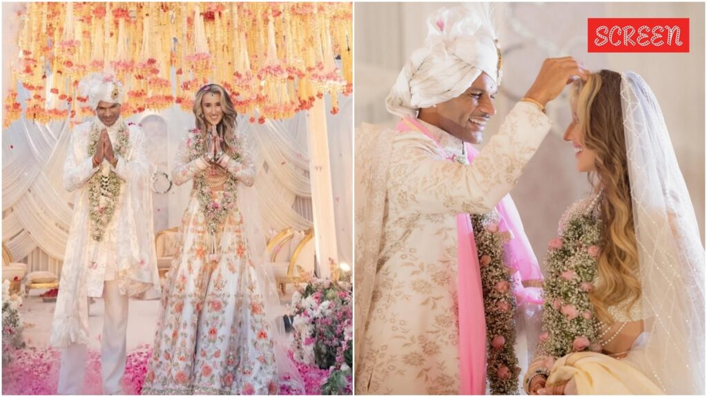 Shikhar Dhawan ties the knot with Sophie Shine; Ranveer Singh, Virat Kohli react to adorable wedding pictures: ‘Mubarkaan jatt ji’