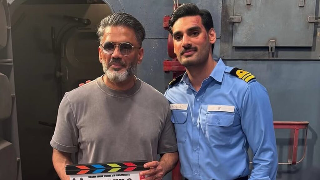 ‘I even bring my water from home’: Suniel Shetty slams rumors of son Ahan’s ‘excessive’ entourage costs