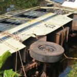School bus carrying 23 children falls into canal in Kerala capital; all escape unhurt