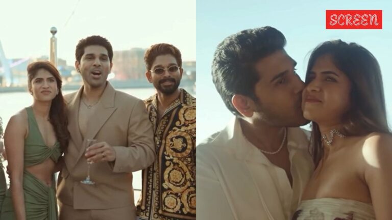 Allu Arjun turns cheerleader: Inside brother Allu Sirish and Nayanika’s ‘magical’ pre-wedding yacht bash