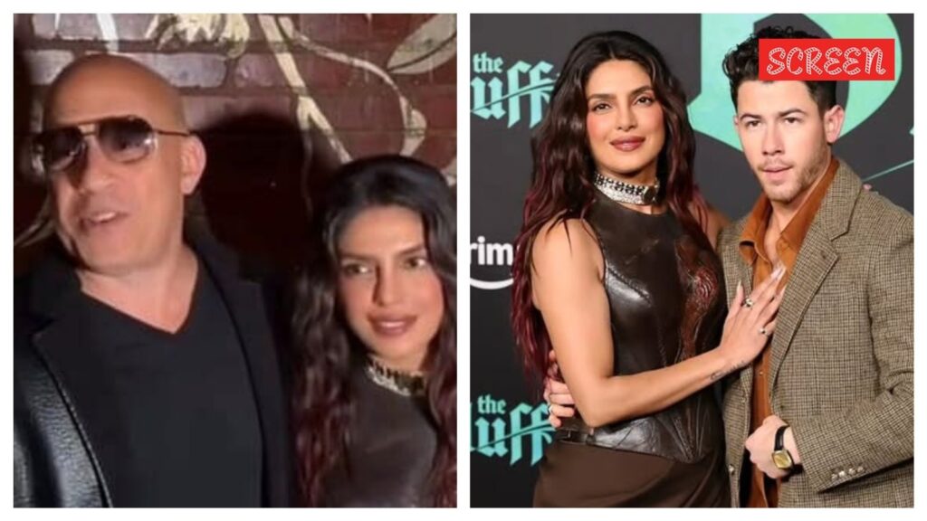 ‘Trying to make the world better’: Vin Diesel compares ‘birthday twin’ Priyanka Chopra to Nelson Mandela, Nick Jonas adjusts her dress