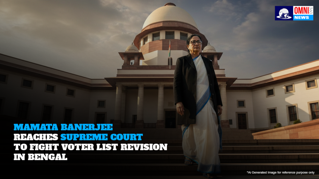 Mamata Banerjee Reaches Supreme Court to Fight Voter List Revision in Bengal