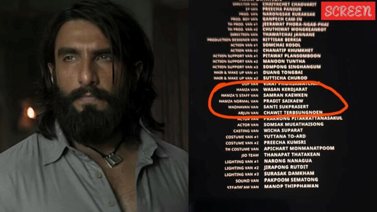 Fans spot ‘evidence’ of Ranveer Singh’s three-van demand in Dhurandhar end credits
