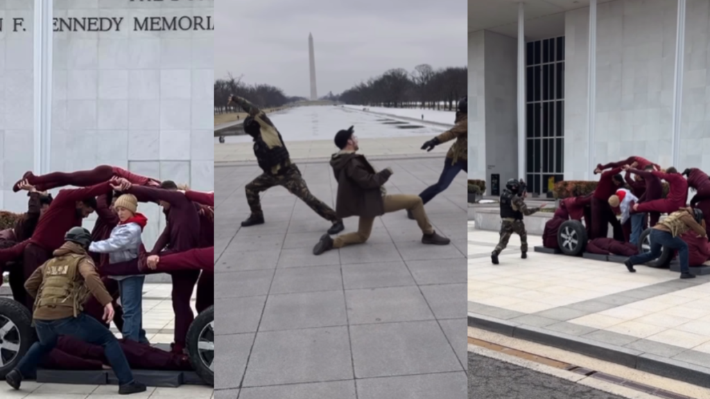 ‘ResistDance’ at Lincoln Memorial: First Amendment Troop honours Renee Good and Alex Pretti