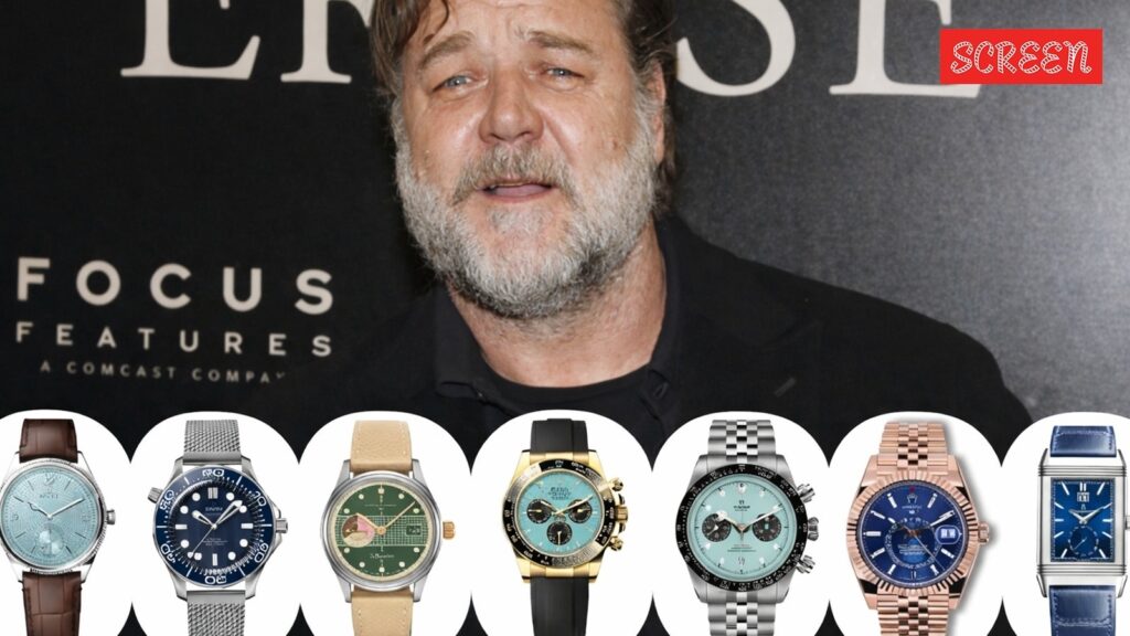 From Oscar winner to watch vlogger: Russell Crowe flexes a $40,000 Tiffany Rolex and the 007 piece that gave him a ‘psychological edge’