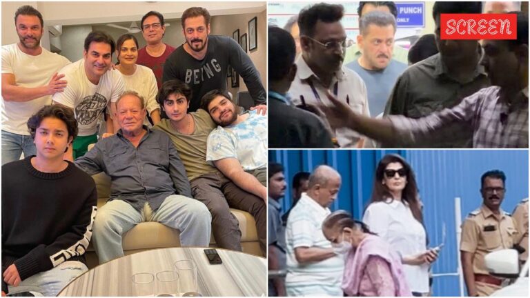 Salim Khan health update: Salman Khan visits father, Sangeeta Bijlani checks in at the hospital; Subhash Ghai prays for his speedy recovery