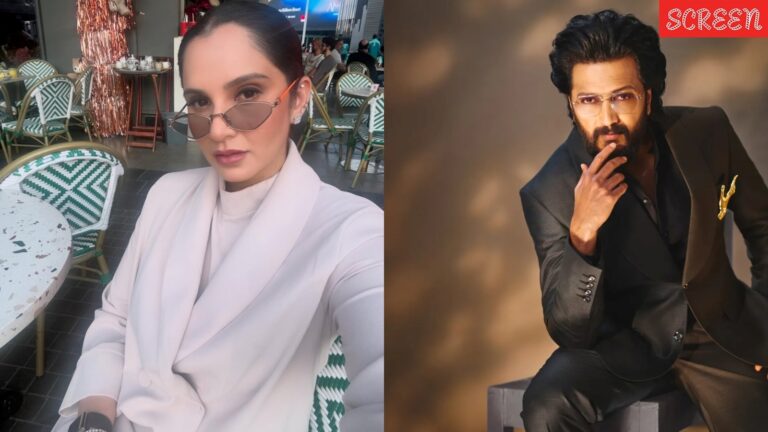 Sania Mirza’s reaction when Riteish Deshmukh told her ‘I’m playing you’: ‘I don’t look this manly’