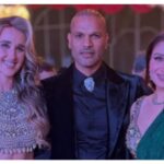 Shikhar Dhawan, Sophie Shine dance to this Dhurandhar chartbuster at wedding reception; Yuvraj Singh and groom recreate 10-year-old viral reel. Watch