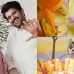 Inside Rashmika Mandanna and Vijay Deverakonda’s haldi ceremony: Rose petals, dog cartoons for ‘Vijay and Rushie’