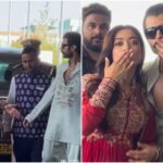 Vijay Deverakonda, Rashmika Mandanna make their first public appearance as husband and wife, see photos and videos