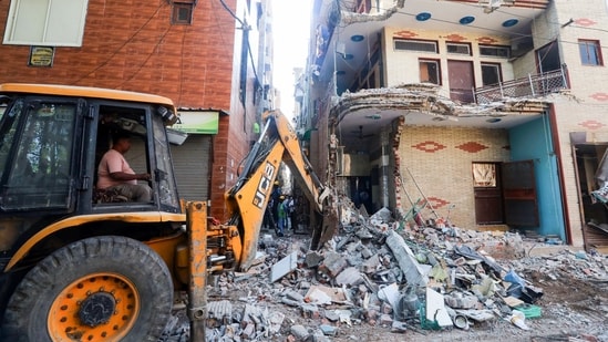 MCD takes ‘bulldozer’ action on accused in Uttam Nagar clash, SC/ST Act invoked| India News