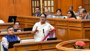 AAP left Delhi with ₹47k-cr debt burden, says CM Rekha Gupta in Budget session| India News