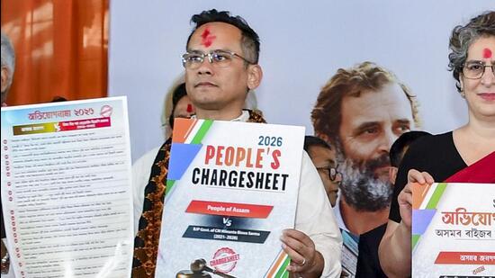 Assam polls: Congress names 42 candidates in first list; Gaurav Gogoi to contest from Jorhat| India News