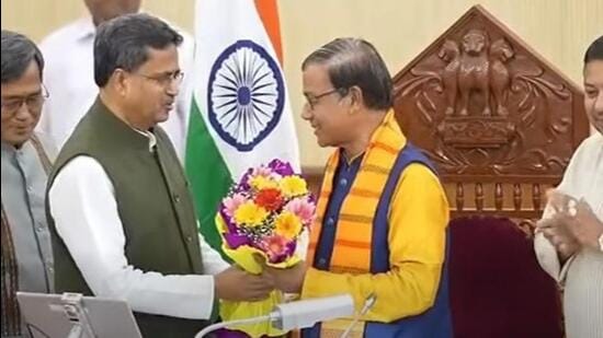 Two-time MLA Rampada Jamatia takes over as Tripura assembly speaker| India News