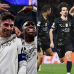 Real Madrid and PSG win in UEFA Champions League