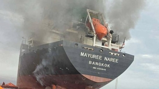 3 crew missing, Iran's Guard says we hit it: Attack on India-bound Thai ship ‘Mayuree Naree’ in Strait of Hormuz| India News