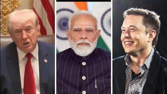 Indian government refutes report of Elon Musk joining Modi-Trump phone call| India News