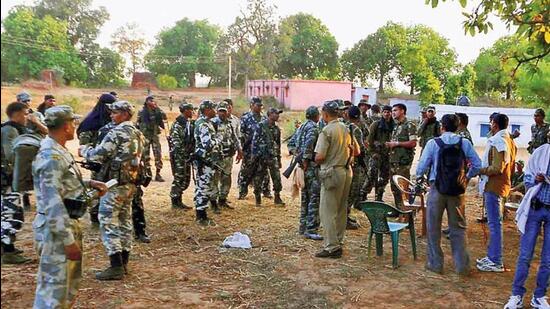 Largest Maoist weapons dump found as 108 insurgents surrender in Chhattisgarh| India News