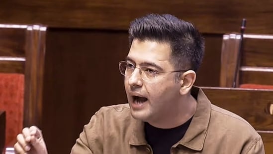 12 months, 13 recharges: Raghav Chadha flags prepaid mobile ‘scam’ in Parliament| India News