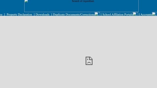 RBSE website rajeduboard.rajasthan.gov.in down amid Class 12 result declaration, here's how you can still get scorecard| India News