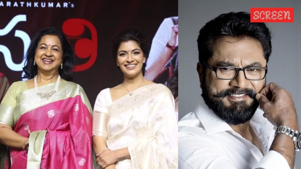 Radikaa Sarathkumar supports stepdaughter Varalaxmi ahead of her directorial debut, calls Sarathkumar ‘the proudest father in the world’
