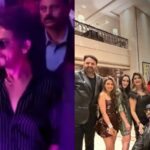 Shah Rukh Khan joins Anant Ambani, Radhika Merchant and Ranveer Singh for a star-studded birthday bash, watch videos