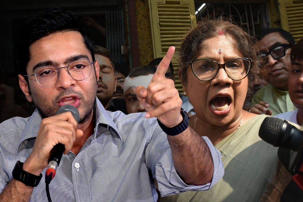 Abhishek Banerjee comment shashi panja attack in kolkata girish park